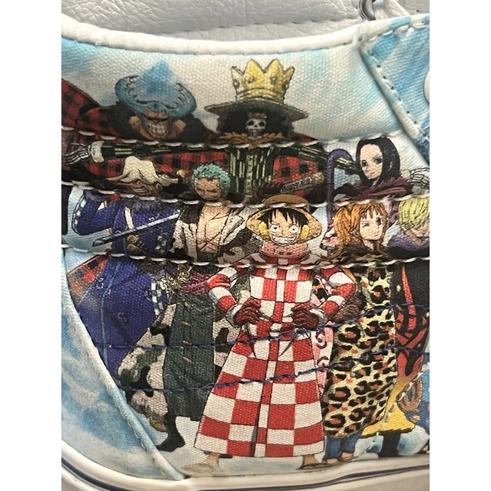 Vans x One Piece Sk8-Hi Wano Mens 6.5 Womens 8 Rare Anime Collab